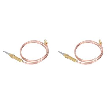 Imagem de 2 Pçs Aquecedor Termopar Queimador Braseiro Sonda de Chama para Churrasco a Gás M8 Pátio Aquecedor Peças Reposição