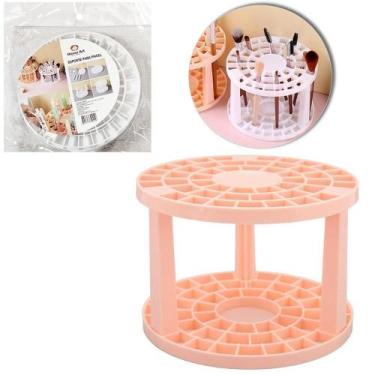 Imagem de Suporte Organizador Para Pincel Make Redondo 49 Cavidades - Home Art