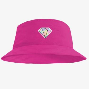 Imagem de Boné Chapéu Bucket Hat Estampado Diamante - MP Moda Masculina, Único, 