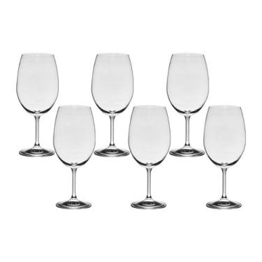 Imagem de Taça De Cristal Bohemia 580 ml Anna 6 Peças - Bohemia Crystal