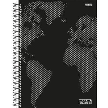 Imagem de Caderno Universitário 1 Matéria World Class - São Domingos, Preto