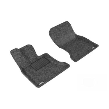 Imagem de 3D MAXpider Tapetes de carpete para BMW Série 5 Gran Turismo Sdrive 2010-2017 Forro de piso de carro, série clássica (1ª linha, preto) (L1BM01812209)