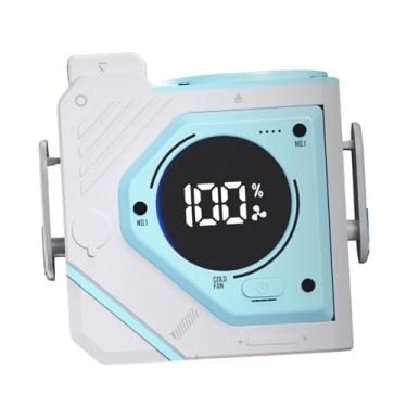 Imagem de IEUDNS Ventilador de Cintura com Clip para Uso Pessoal E Escritório, 9800mAh Azul, Tamanho real