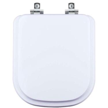 Imagem de Assento Sanitário com Amortecedor Lyon Branco para vaso Sensea - Pontt