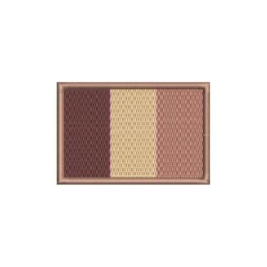 Imagem de BP0199-004 Bandeira Romênia Patch Bordado 7,5 x 5cm (D-Arquivo Matriz para bordar.)