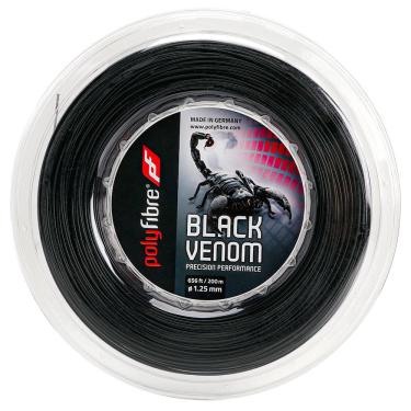 Imagem de Corda Polyfibre Black Venom 17L 1.25mm Preta - Rolo com 200 Metros