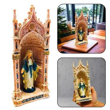 Imagem de Capela Imagem Nossa Senhora das Graças Resina 20 cm - FORNECEDOR 18