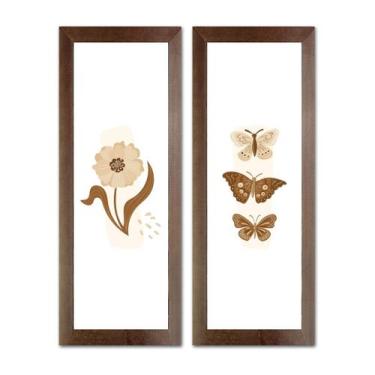 Imagem de Kit 2 Quadros Decorativo para cozinha Sala Quarto Área Gourmet restaur