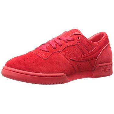 Imagem de Fila Tênis Masculino Original de Camurça, Vermelho, 8