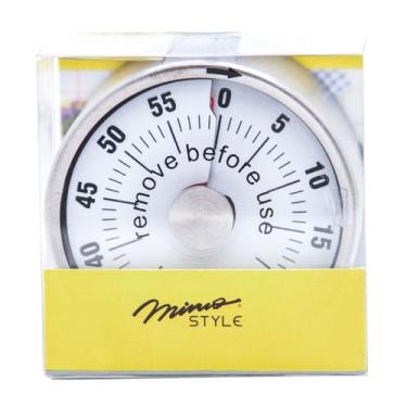 Imagem de Temporizador ou Timer magnético inox - Mimo Style