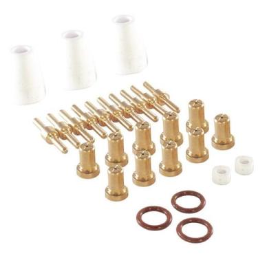 Imagem de Consumiveis corte plasma 28 pc bico longo - V8 BRASIL, U, UNICA