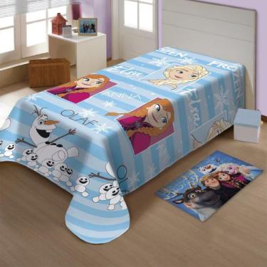Imagem de Manta Microfibra Soft Frozen II Solteiro Jolitex - IND E COM JOLITEX L