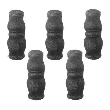 Imagem de Kit 5 Anueto Ferro Decoração Grade Muro Portão 05pol N02 8cm - Fundiçã