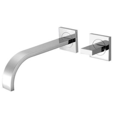 Imagem de Torneira para Banheiro de Parede 1201 C 210 Meber Metais