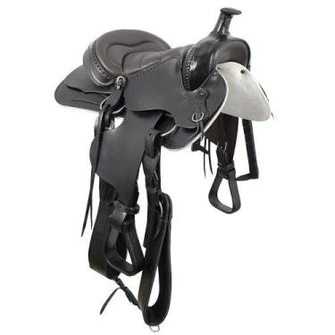 Imagem de Sela Quarto de Milha SV12005 - Marrom - Selaria Vertentes