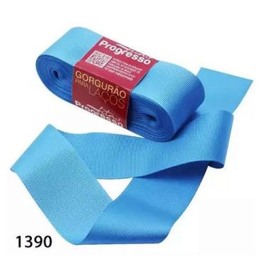 Imagem de Fita Gorgurão Progresso 38mm nº9 - 10m Cor 1390 Azul Medio - 01 unidad