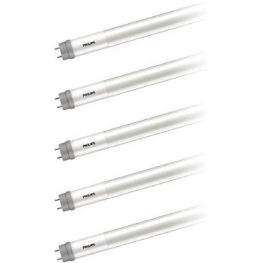 Imagem de 5x Lâmpada Led Tubular Philips 9w 60cm 3000k Quente Tubo