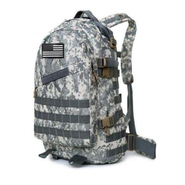 Imagem de Mochila Militar Assault Tatica Oxford 900d  40 L - Sou Preço, Cinza us