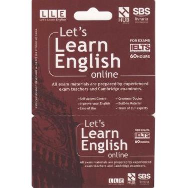 Imagem de Let's Learn English Card - For Exams - Ielts (6 Months)