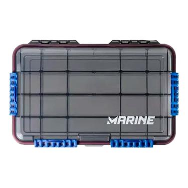 Imagem de Estojo Pesca Marine Sports MWR270 Cinza com 16 Divisórias Resistente a Água