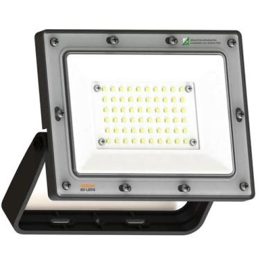 Imagem de Refletor 30w Led Osram 2500lm Bivolt Ip66 Slim 6500k - RM Iluminação