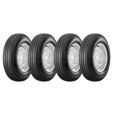 Imagem de Kit 4 Pneus Aro 14 Maggion 5.90-14 Falco 4 Lonas