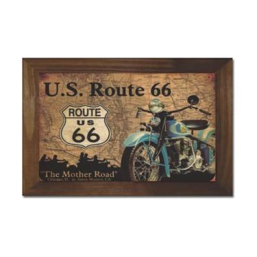 Imagem de Quadro Decorativo Vintage Retrô para Sala Quarto cozinha área gourmet 