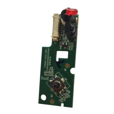 Imagem de Placa chave controle  sensor ir tv haier le32k6000s tv5550-zc25-01