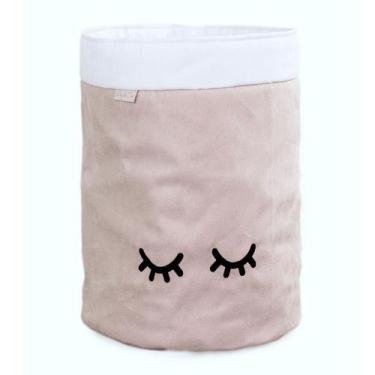 Imagem de Cesto Organizador Para Brinquedos  - Bebê & Enxoval, Cílios Cáqui/Cru
