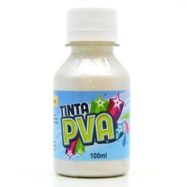 Imagem de Tinta PVA Metálica 100ml - Gliart, PÉROLA