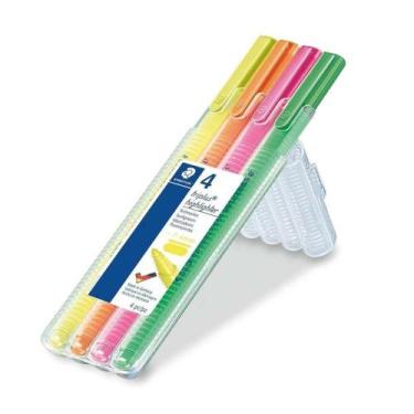 Imagem de Marcador Triplus Staedtler Textsurfer Highlighter 4 Cores