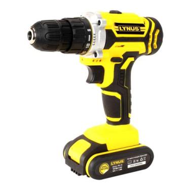 Imagem de Parafusadeira Furadeira 12V com Bateria e Carregador Bivolt - LYNUS
