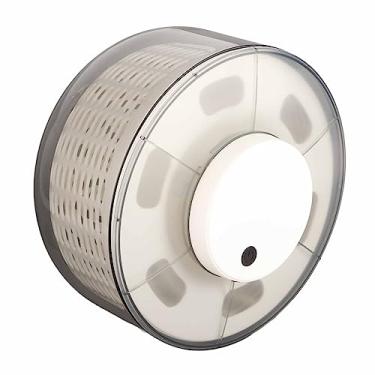 Imagem de Girador Elétrico de Vegetais e Frutas Akozon Com Bateria - Desidratador de Salada Médio de 4500ML e Grande de 6000ML, Tigela de Lavagem de Cozinha Doméstica, Drenagem Eficiente