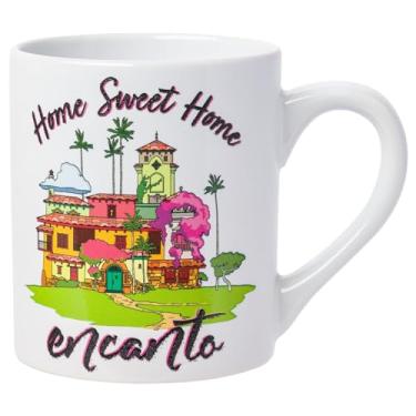 Imagem de Silver Buffalo Disney Encanto Home Sweet Home Caneca de cerâmica com glitter, 400 ml