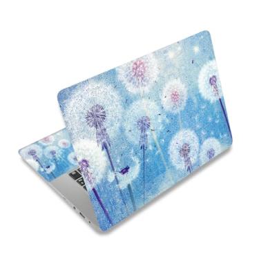 Imagem de Adesivo para laptop, 12 13 14 15 15 15,6 polegadas Netbook Laptop Skin adesivo reutilizável capa protetora capa para Toshiba Hp Samsung Dell Apple Acer Leonovo Sony Asus Laptop Notebook (dente de leão