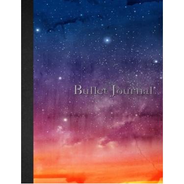 Imagem de Bullet Journal: A4 Watercolor & Marbre - 160 pages - couverture souple "glossy" Dot point, bullet journal, dot grid, planner, planning, organizer, journal