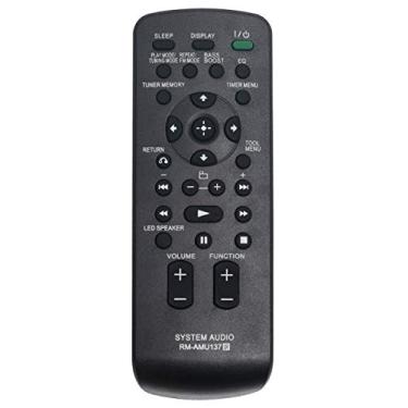 Imagem de AIDITIYMI Substituição de controle remoto RM-AMU137 para sistema de ancoragem de áudio doméstico Sony RDH-GTK11iP RDH-GTK33iP