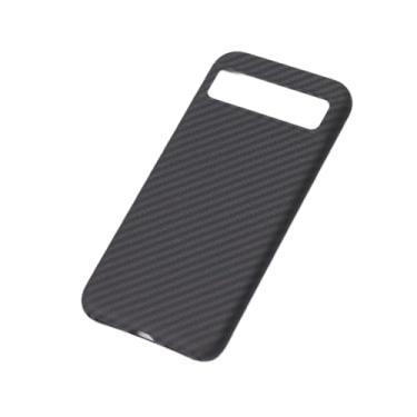 Imagem de Waillynice Capa de telefone de fibra de carbono à prova de quedas capa de fibra de aramida para Google Pixel 8 Pro Design, para Pixel 8 Phone 8A capa de telefone (preto (Big) 5, para Pixel 8A)