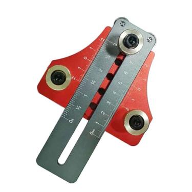 Imagem de Guia de Gabarito para Serra de Mesa, Gabarito de Rasgo Fino de Liga de Alumínio para Fazer Cortes Repetitivos de Tiras Estreitas, Ferramenta de Cortes de Tiras Finas