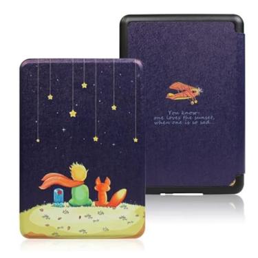 Imagem de Capa Kindle 11 Geração Básico 2022 e 2024 - C2V2L3 e RS23CV - Fecho Magnético (Não compatível com Kindle 10ª Geração e Kindles Paperwhite) (Pequeno Principe Sem Alça)