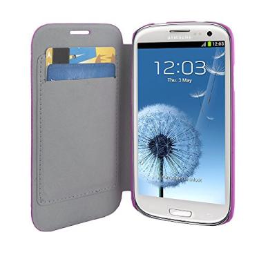 Imagem de iHome Capa Folio-Folio para Samsung Galaxy S3 - Embalagem de varejo - Rosa/Rosa