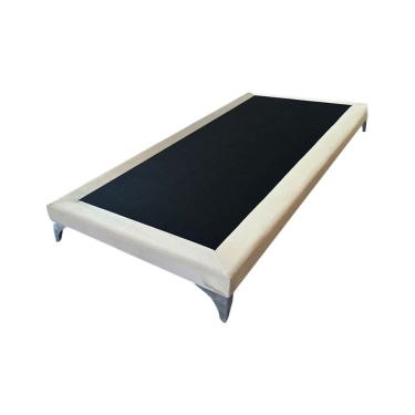 Imagem de Cama Oriental Premium Solteiro Veludo Bege