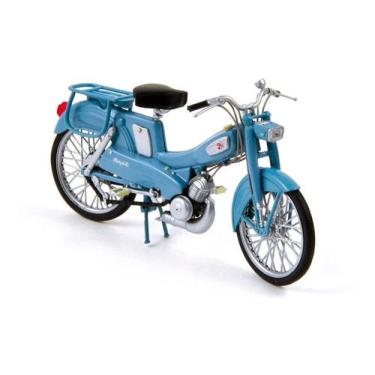 Imagem de Miniatura Moto Mobilete Norev Motobecane Av 1965 1/18, Azul