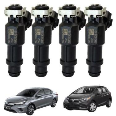 Imagem de Kit 4 Bico Injetor Honda Fit 1.5 16V Flex 2017