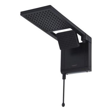 Imagem de Chuveiro Eletrico Lorenzetti Preto Fosco Aqua Duo 220v 7800w, 220V