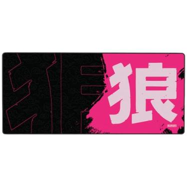 Imagem de KUMORI Deskmat Mouse Pad Grande Gamer Speed Neoprene Antiderrapante Resistente à Água (Okami, 90x40)