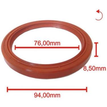 Imagem de Retentor traseiro do virabrequim Toyota Corolla 2002 a 2013 - BASTOS