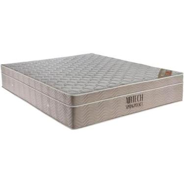 Imagem de Colchão Casal com Molas ensacadas Airtech Ortobom 1,38x1,88x25 cm