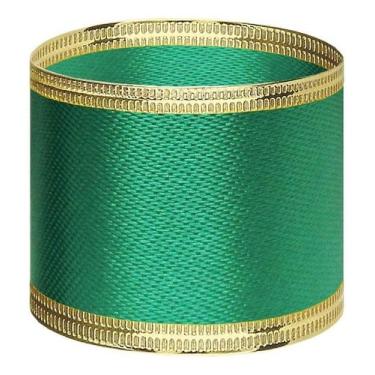 Imagem de 10m Rolo Fita De Cetim Aramada 3,5cm X 10 Mts C/1un - Fitas Regina Wol
