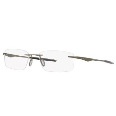 Imagem de Óculos de Grau Oakley Wingfold EVR Satin Pewter Titanium OX5118-01-53